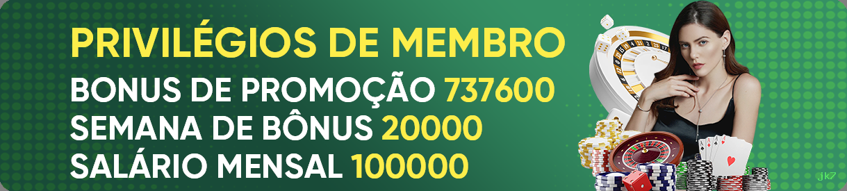 Programa VIP exclusivo da jk7